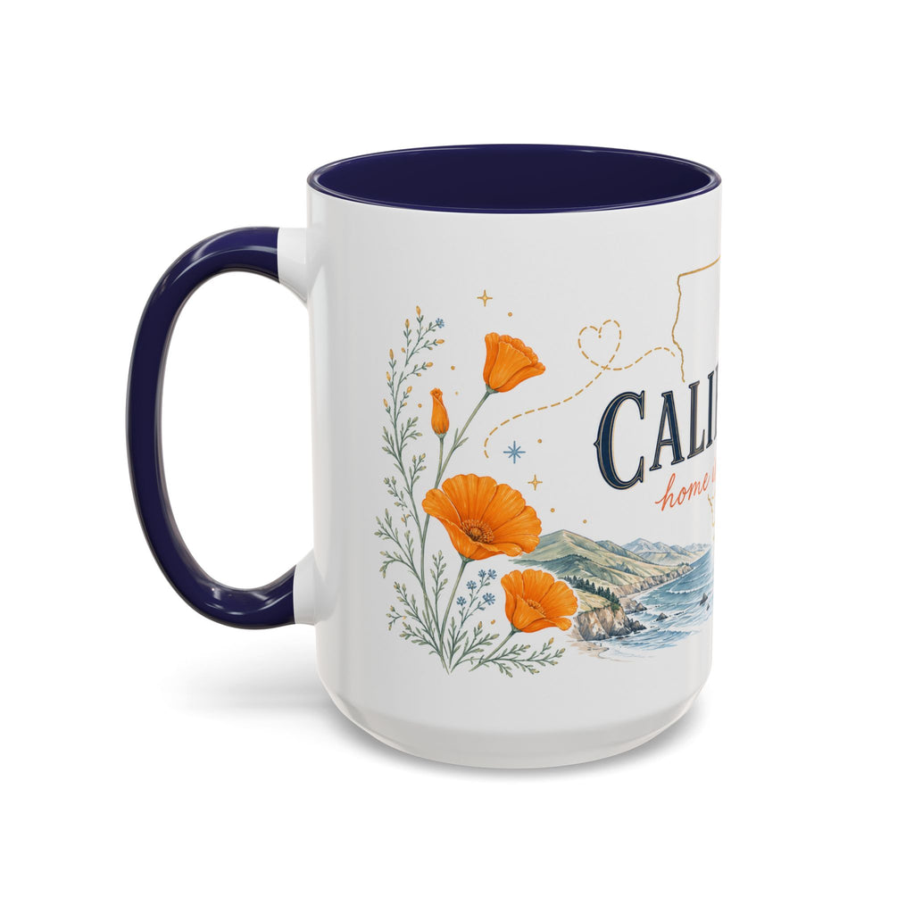 California Home State Mug | Moving Away Gift | Long Distance Friendship Coffee Cup