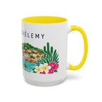 Saint Barthélemy Coffee Mug | Travel Souvenir Accent Mug | Country Gift Ceramic Cup 11oz 15oz