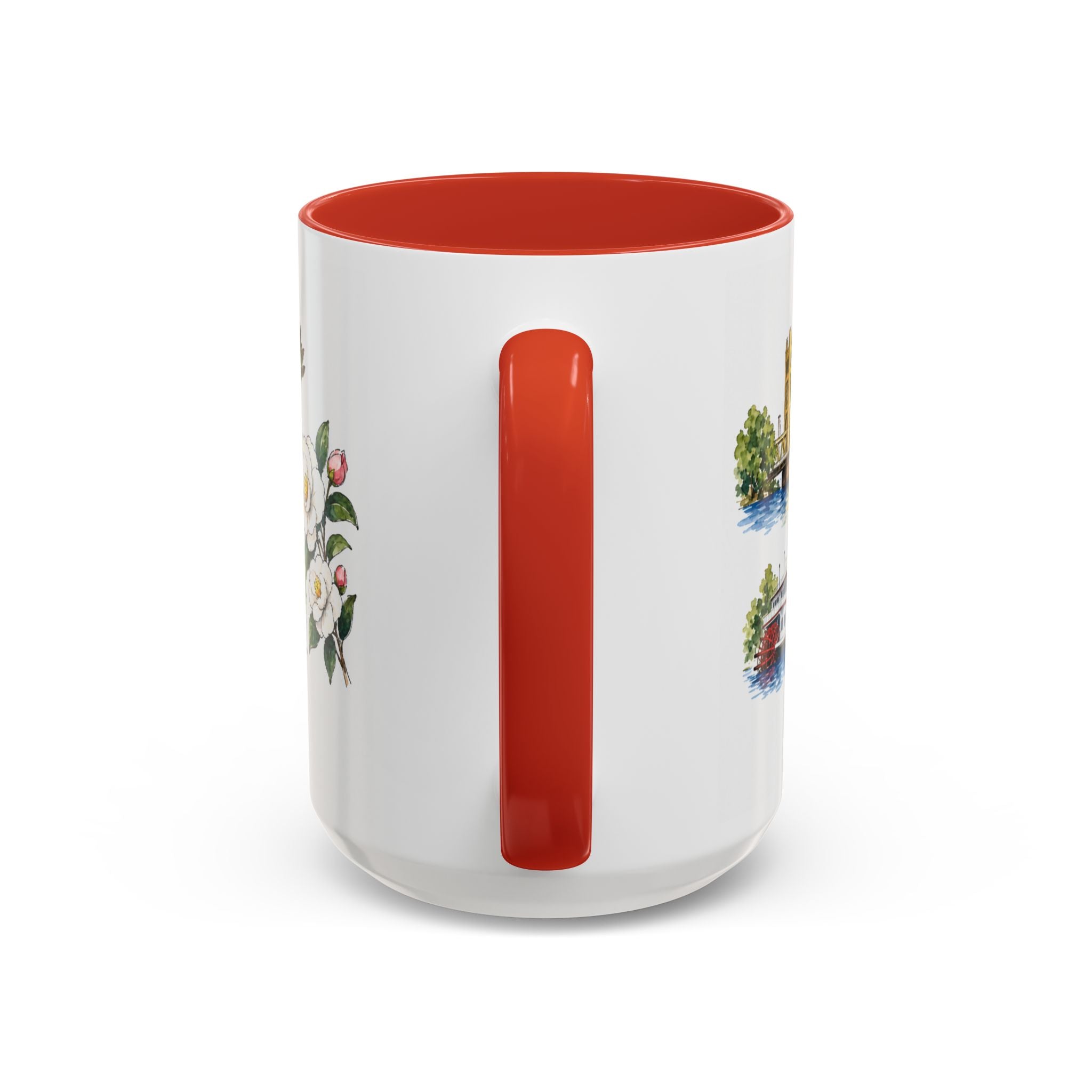 Sacramento Illustrated Travel Mug | City Souvenir Accent Coffee Mug | 11oz 15oz Ceramic Cup