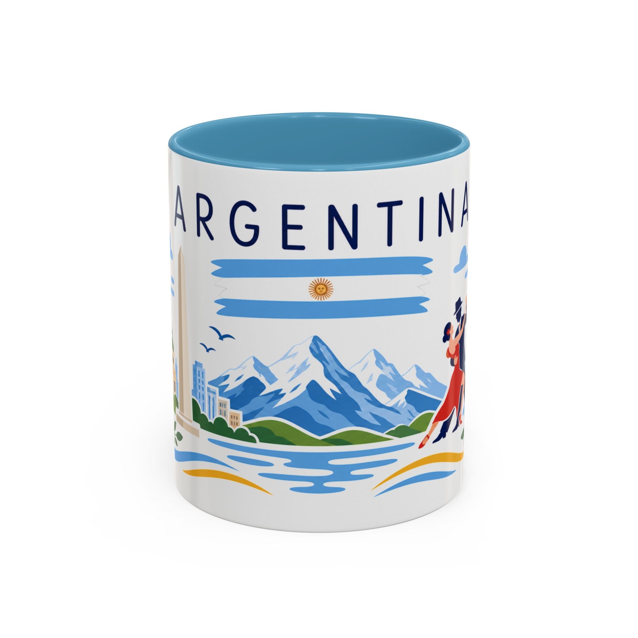 Argentina Coffee Mug | Travel Souvenir Accent Mug | Country Gift Ceramic Cup 11oz 15oz