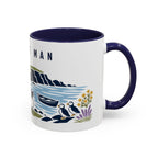 Isle of Man Coffee Mug | Travel Souvenir Accent Mug | Country Gift Ceramic Cup 11oz 15oz