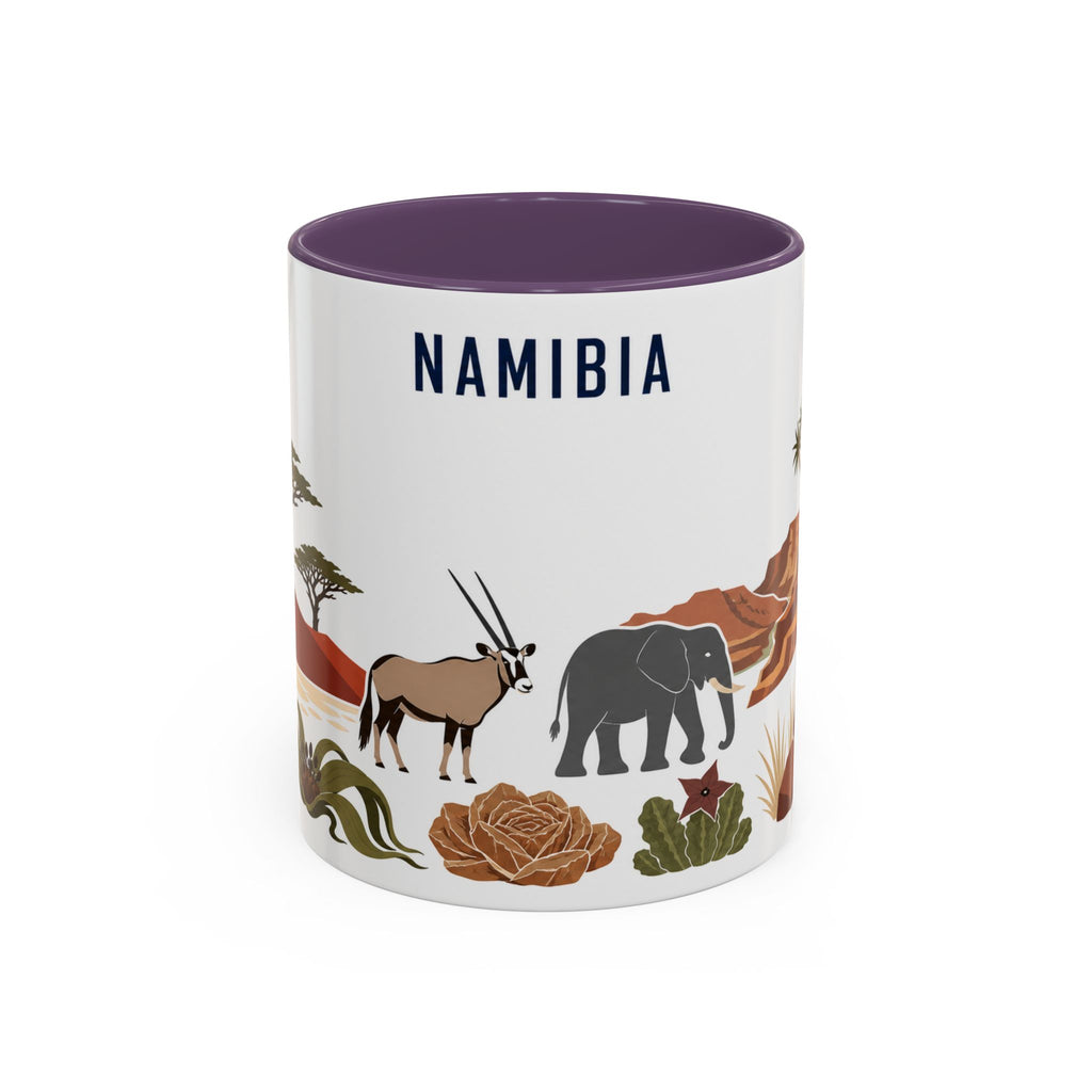 Namibia Coffee Mug | Travel Souvenir Accent Mug | Country Gift Ceramic Cup 11oz 15oz