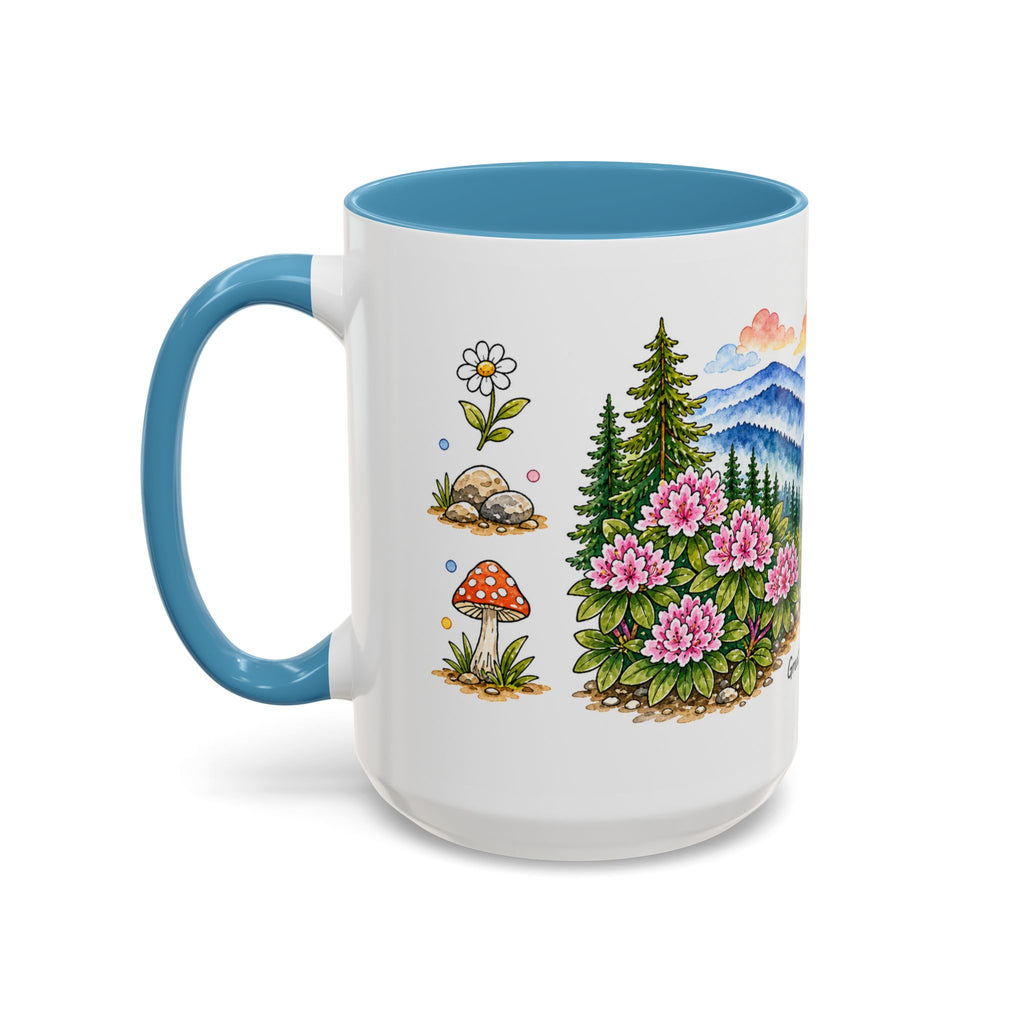 Great Smoky Mountains National Park Mug | US Travel Souvenir Accent Coffee Mug | 11oz 15oz Ceramic Cup