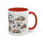 Joshua Tree Coffee Mug | National Park Desert Camping Gift | Accent Color Ceramic 11oz 15oz
