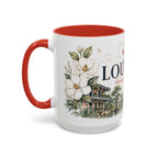 Louisiana Home State Mug | Moving Away Gift | Long Distance Friendship Coffee Cup | 11oz 15oz Accent Mug