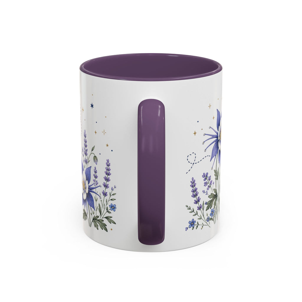 Colorado State Mug | Rocky Mountain Botanical Design | Moving Away Gift