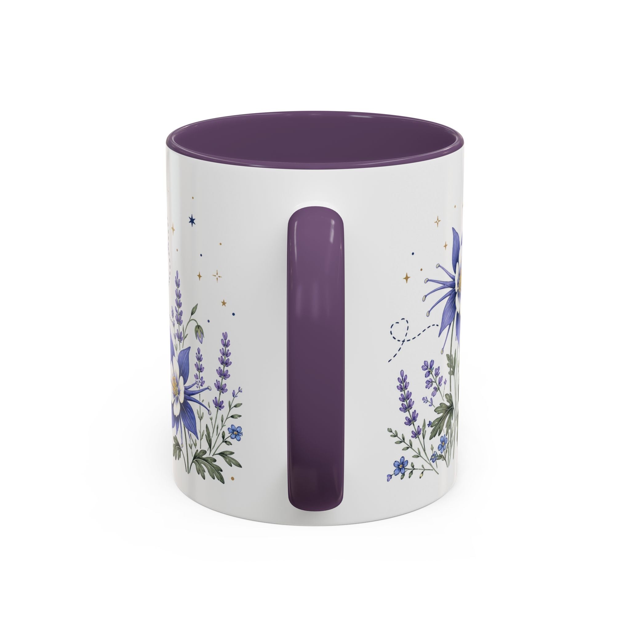Colorado State Mug | Rocky Mountain Botanical Design | Moving Away Gift