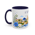 Israel Coffee Mug | Travel Souvenir Accent Mug | Place Gift Ceramic Cup 11oz 15oz