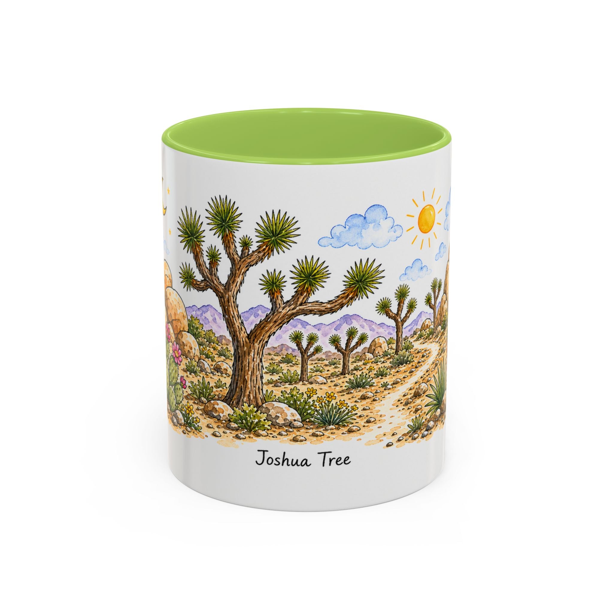 Joshua Tree National Park Mug | US Travel Souvenir Accent Coffee Mug | 11oz 15oz Ceramic Cup