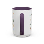 Seattle Christmas Mug | Watercolor Travel Souvenir | Holiday Gift | Accent Ceramic Coffee Cup 11oz 15oz