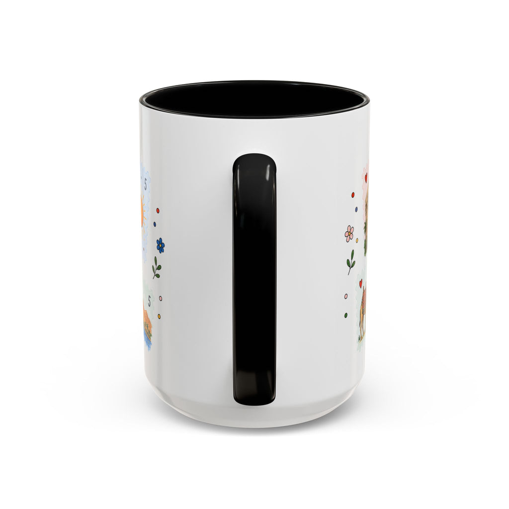 Luxor Coffee Mug | Postage Stamp Collage Mug | Travel Souvenir Accent Cup 11oz 15oz