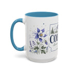 Colorado State Mug | Rocky Mountain Botanical Design | Moving Away Gift