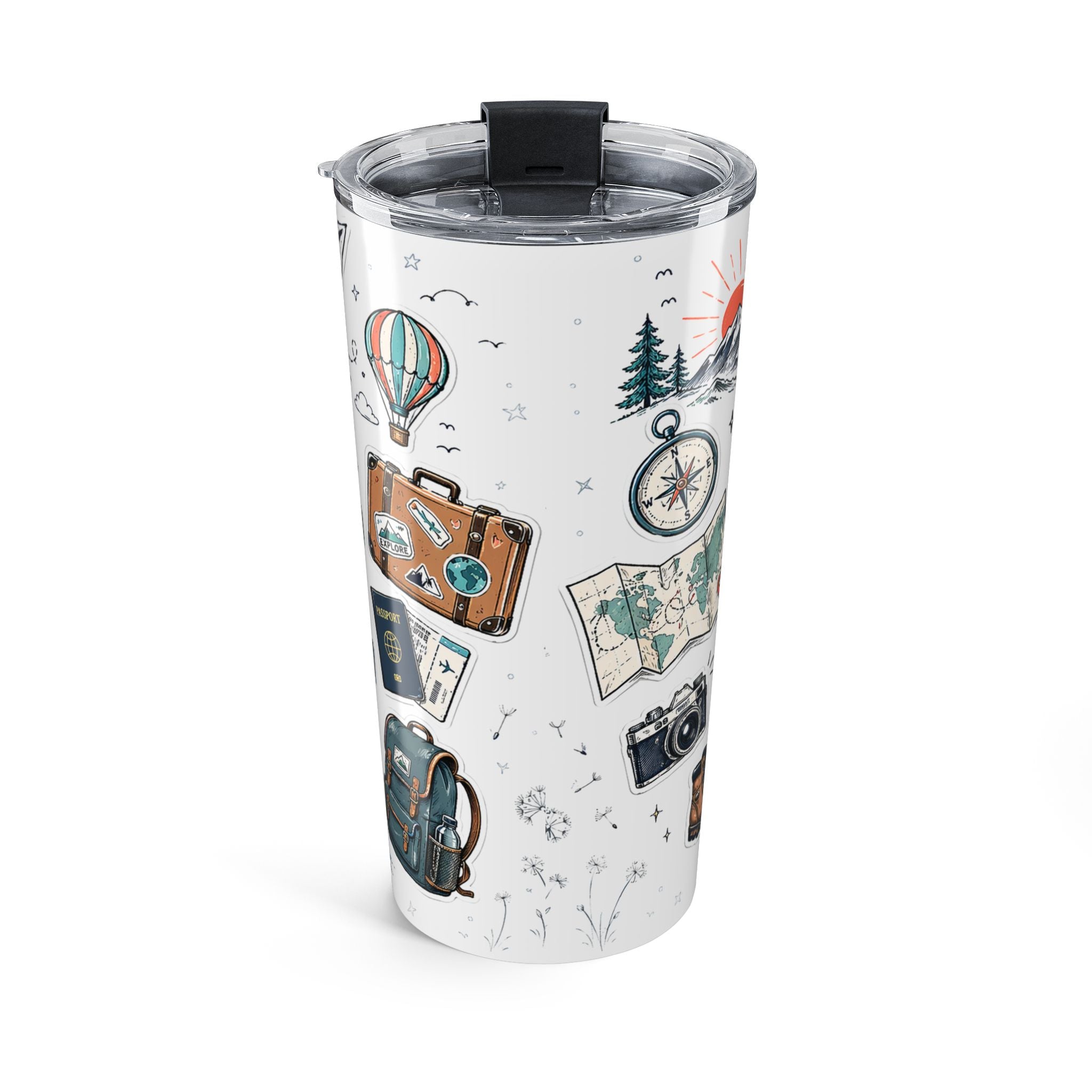 Adventure Awaits 20oz Tumbler | Class of 2026 Graduation Gift | Insulated Stainless Steel Travel Cup