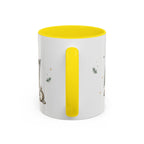 Grandpa's Stories Are The Best Coffee Mug | Gift From Grandkids | Accent Color Ceramic 11oz 15oz