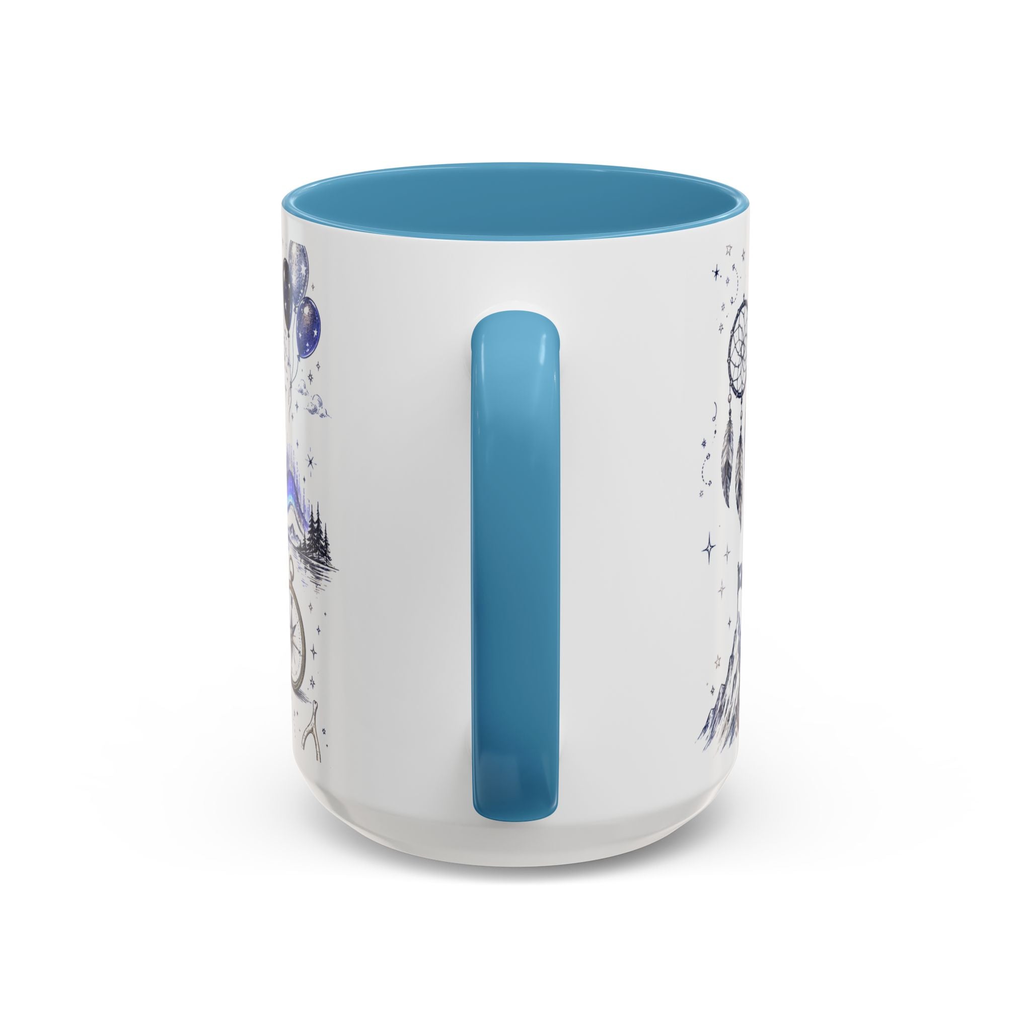 Dream Big Coffee Mug | Class of 2026 Graduation Gift | Accent Color Ceramic 11oz 15oz