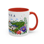 Sri Lanka Coffee Mug | Travel Souvenir Accent Mug | Place Gift Ceramic Cup 11oz 15oz