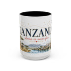 Tanzania Home Country Mug | Moving Away Gift | Long Distance Friendship | 11 oz 15 oz Accent Mug