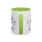 Seoul Coffee Mug | Postage Stamp Collage Mug | Travel Souvenir Accent Cup 11oz 15oz
