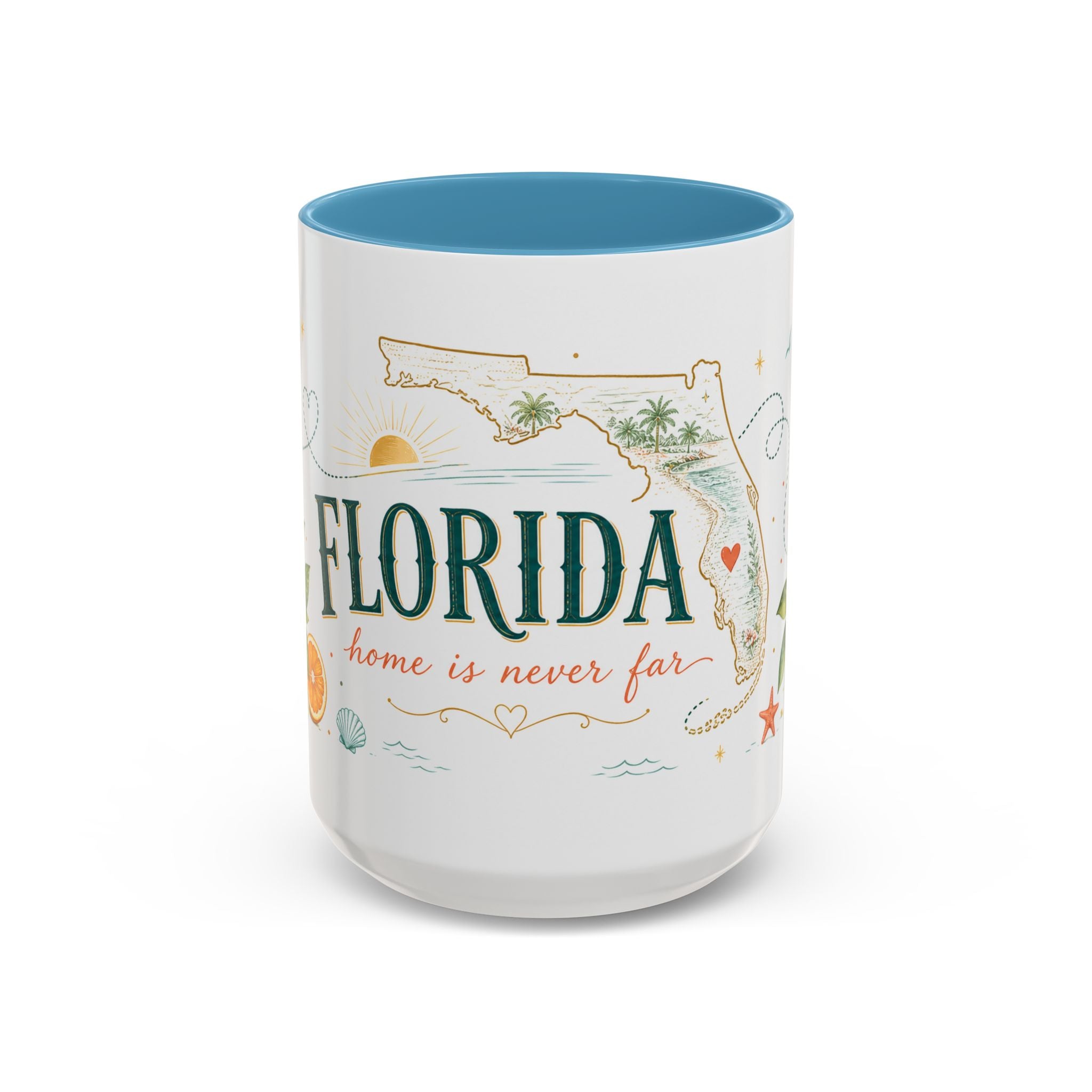 Florida State Mug | Moving Away, Homesick Gift | Long Distance Friendship Coffee Cup