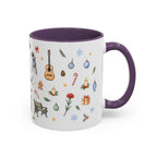 Madrid Christmas Mug | Watercolor City Souvenir, Travel Memories, Ceramic Coffee Cup