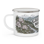 Great Smoky Mountains National Park Vintage Enamel Camping Mug | 12oz National Park Hiking Gift