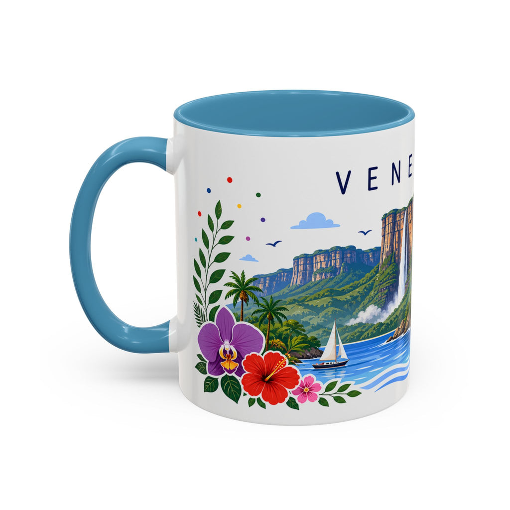 Venezuela Coffee Mug | Travel Souvenir Accent Mug | Place Gift Ceramic Cup 11oz 15oz