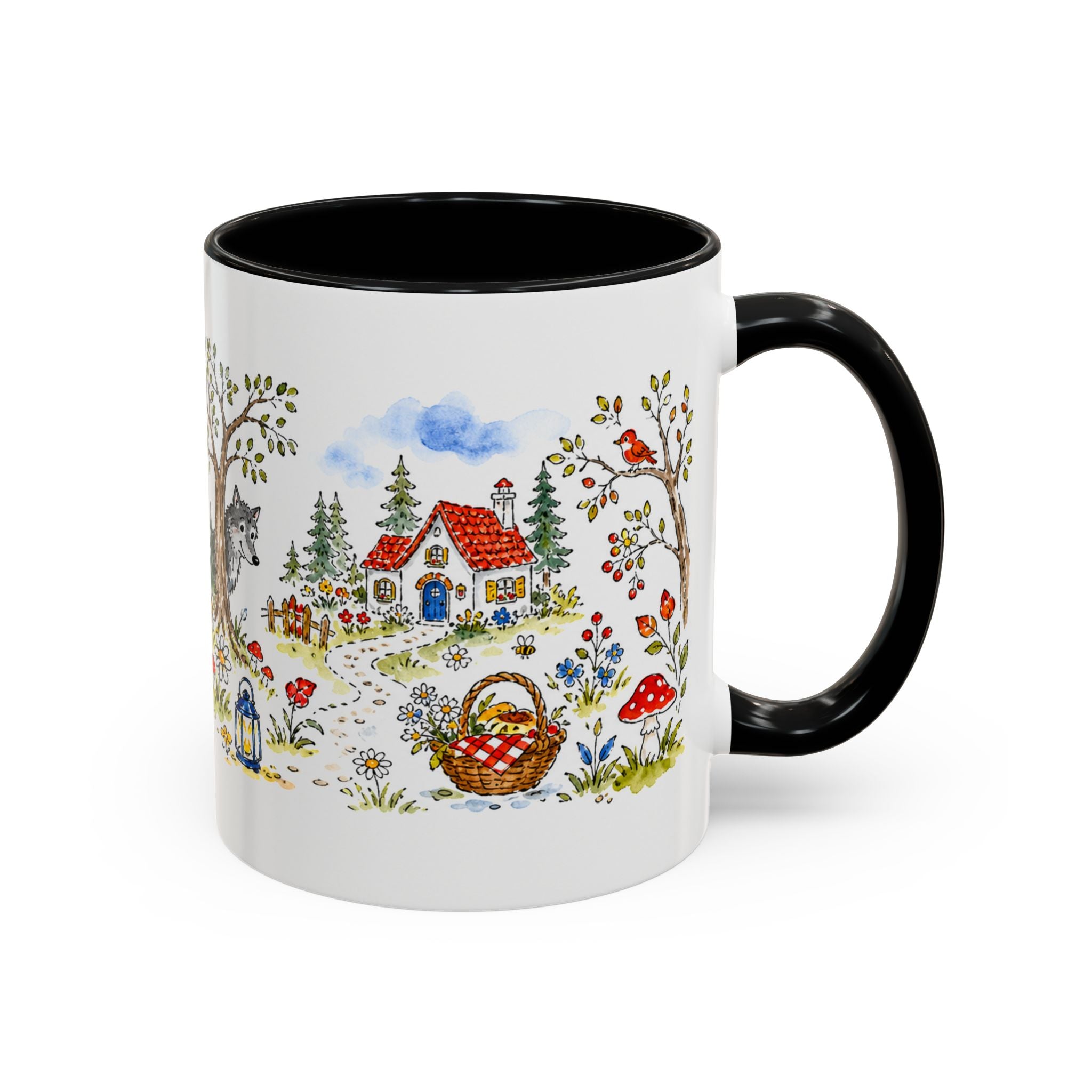 Little Red Riding Hood Mug | Storybook Fairy Tale Accent Coffee Mug | EveryLegend