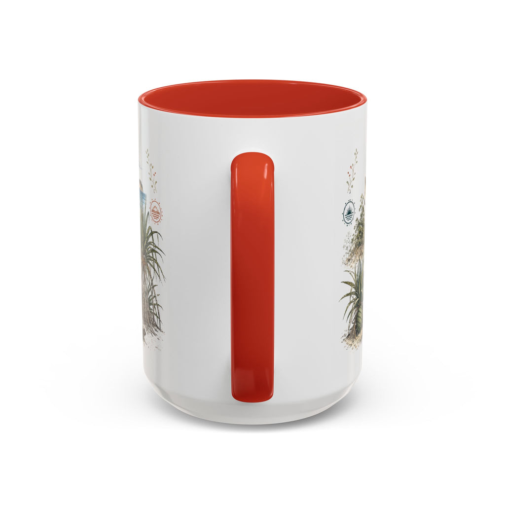 K'gari Mug, Australia Travel Souvenir, Bucket List Gift, Accent Ceramic Coffee Mug 11oz 15oz