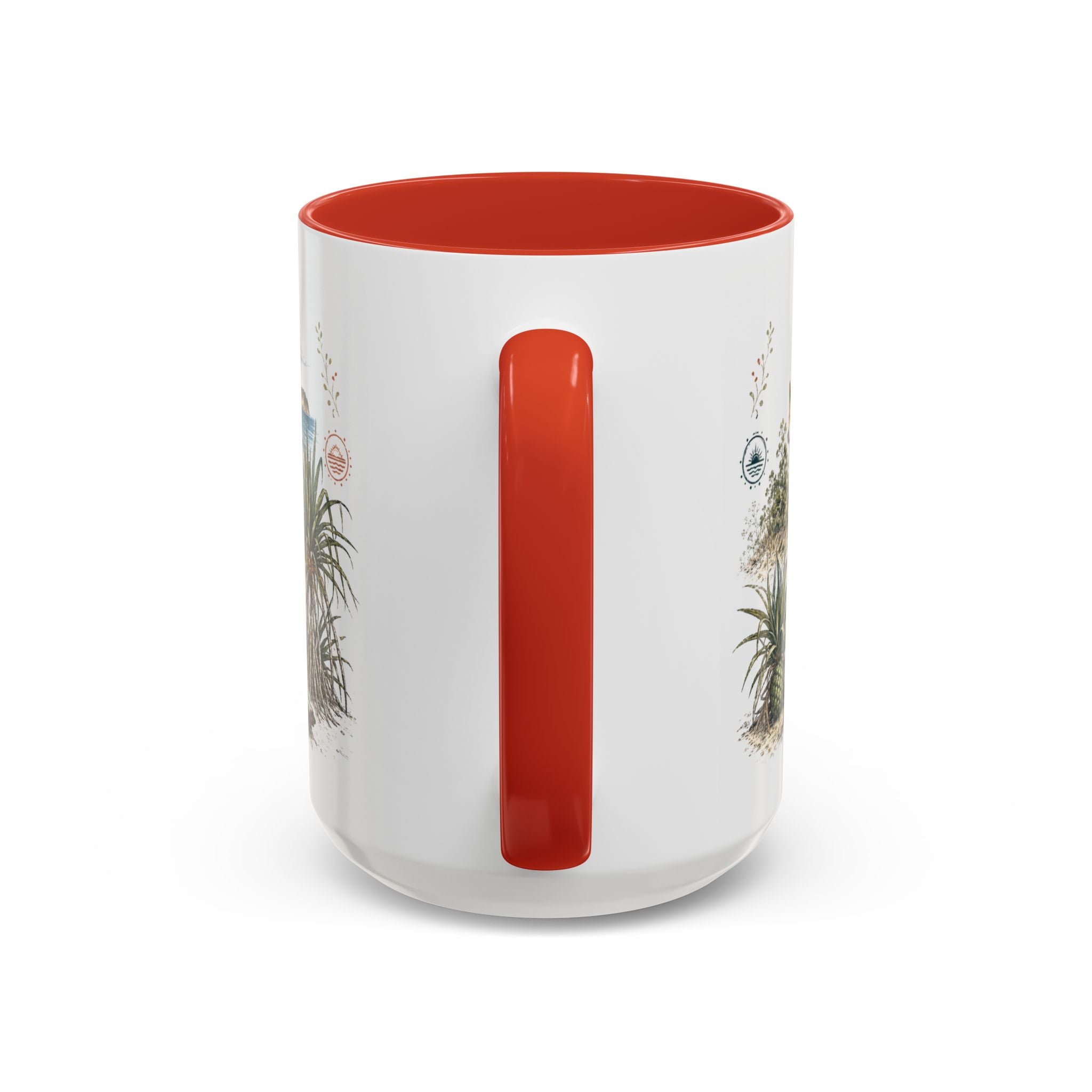K'gari Mug, Australia Travel Souvenir, Bucket List Gift, Accent Ceramic Coffee Mug 11oz 15oz