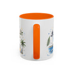Chennai Coffee Mug | India Souvenir Travel Gift | Accent Color Ceramic 11oz 15oz