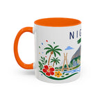 Nigeria Coffee Mug | Travel Souvenir Accent Mug | Country Gift Ceramic Cup 11oz 15oz
