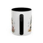 Devils Tower Mug, Wyoming Travel Souvenir, Bucket List Gift, Accent Ceramic Coffee Mug 11oz 15oz