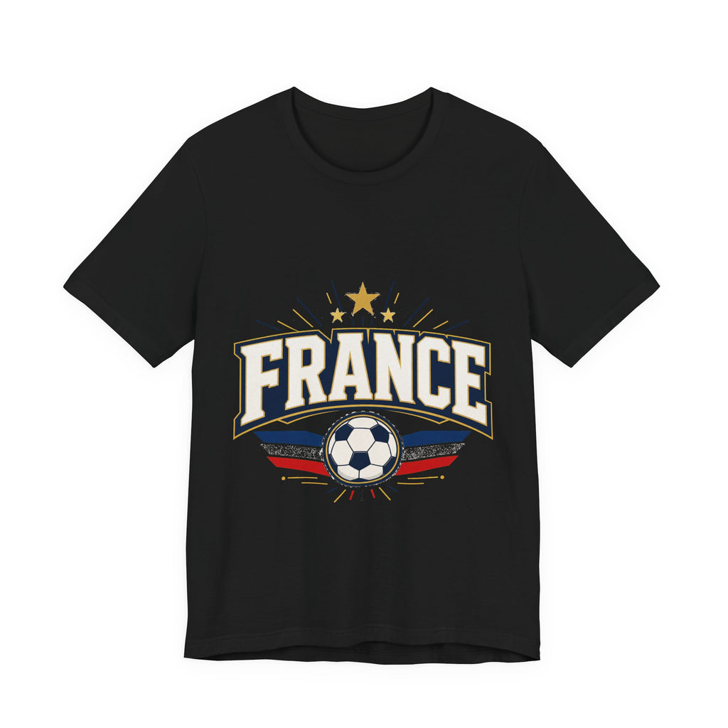 France Soccer Fan T-Shirt | France Fan Tee | France Soccer Supporter Shirt