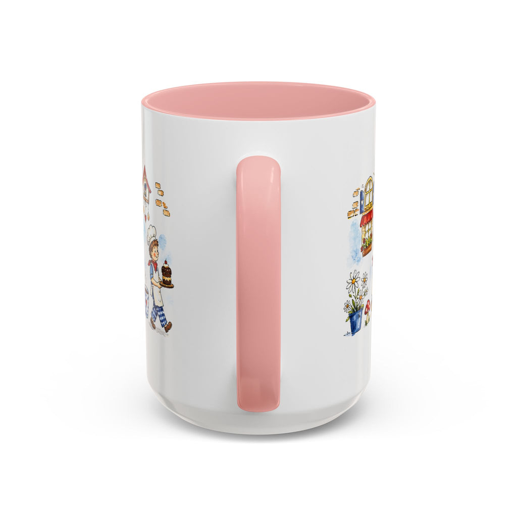Cozy Bakery Village Mug | Storybook Pastry Accent Coffee Mug | EveryLegend