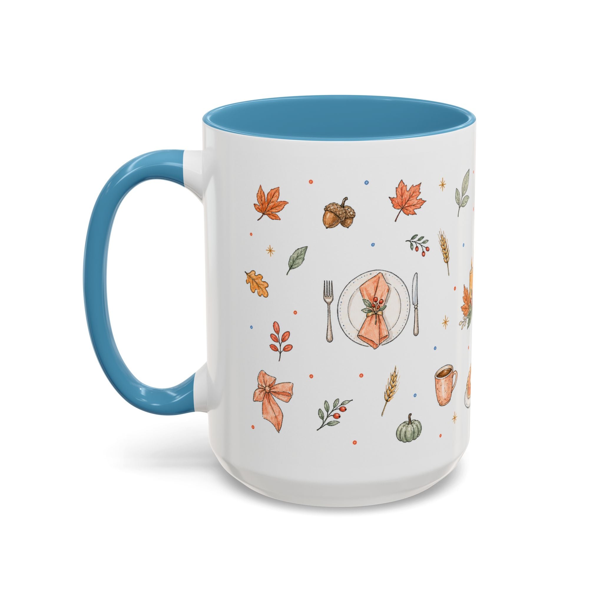 Thanksgiving Host Mug | Cozy Watercolor Gathering Gift | Autumn Accent Cup 11oz 15oz