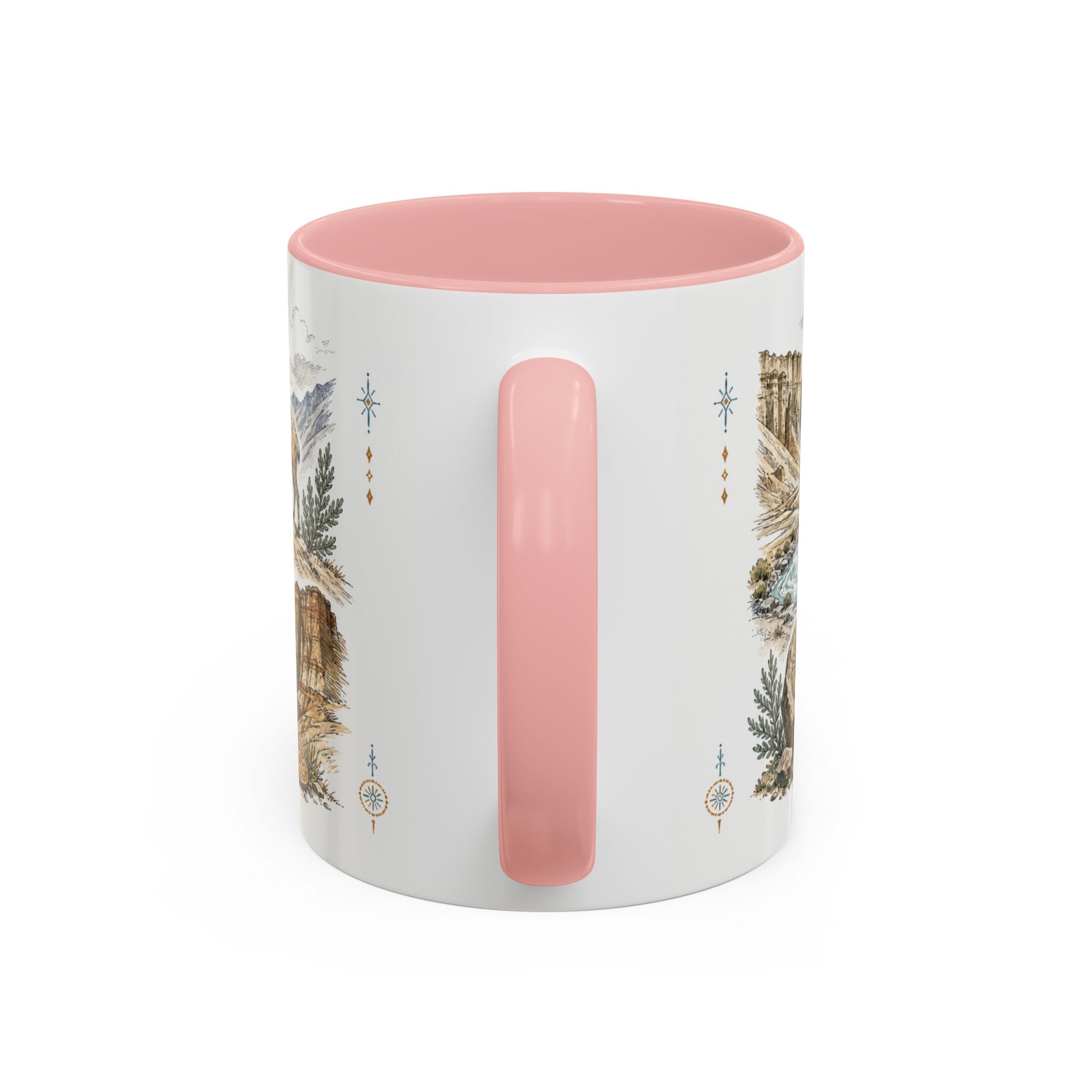 Spiti Valley Mug, India Travel Souvenir, Bucket List Gift, Accent Ceramic Coffee Mug 11oz 15oz