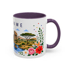 Zimbabwe Coffee Mug | Travel Souvenir Accent Mug | Place Gift Ceramic Cup 11oz 15oz