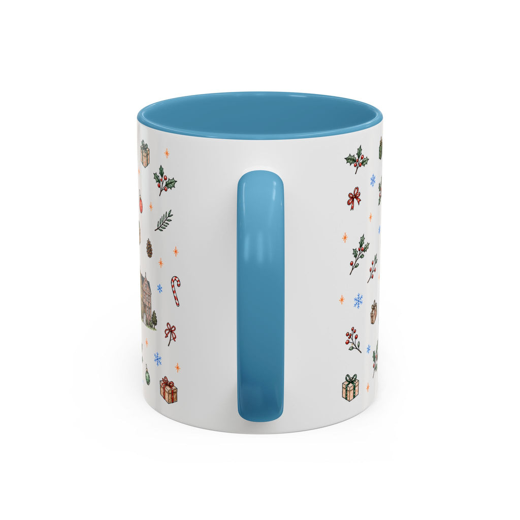San Francisco Christmas Mug | Watercolor City Souvenir | Ceramic Coffee Cup