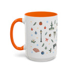 Savannah Christmas Mug | Watercolor City Souvenir, Travel Memories Cup