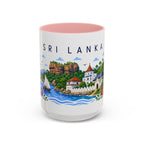Sri Lanka Coffee Mug | Travel Souvenir Accent Mug | Place Gift Ceramic Cup 11oz 15oz