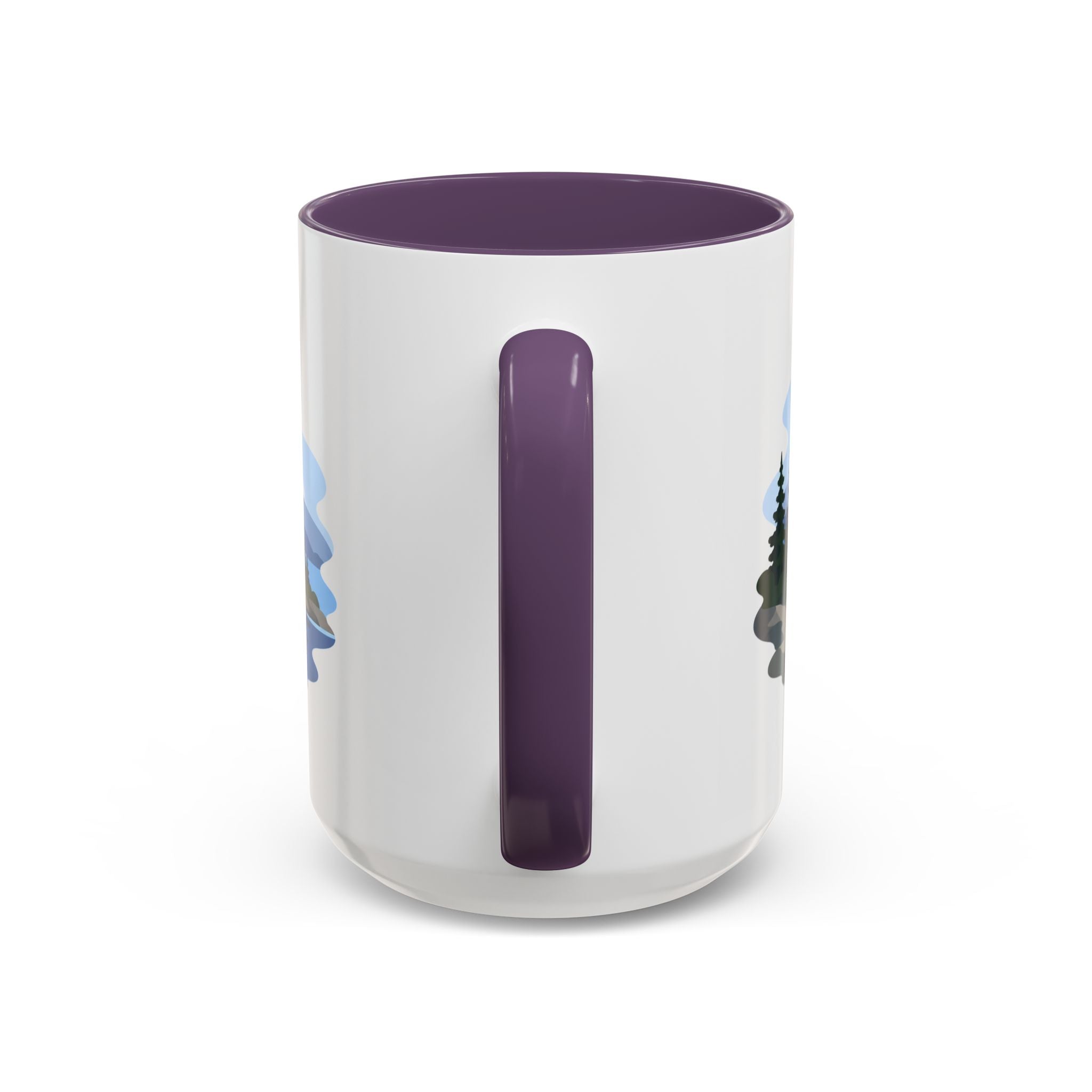 Isle Royale National Park Coffee Mug | Solid Color Block Park Souvenir | 11oz 15oz Accent Mug