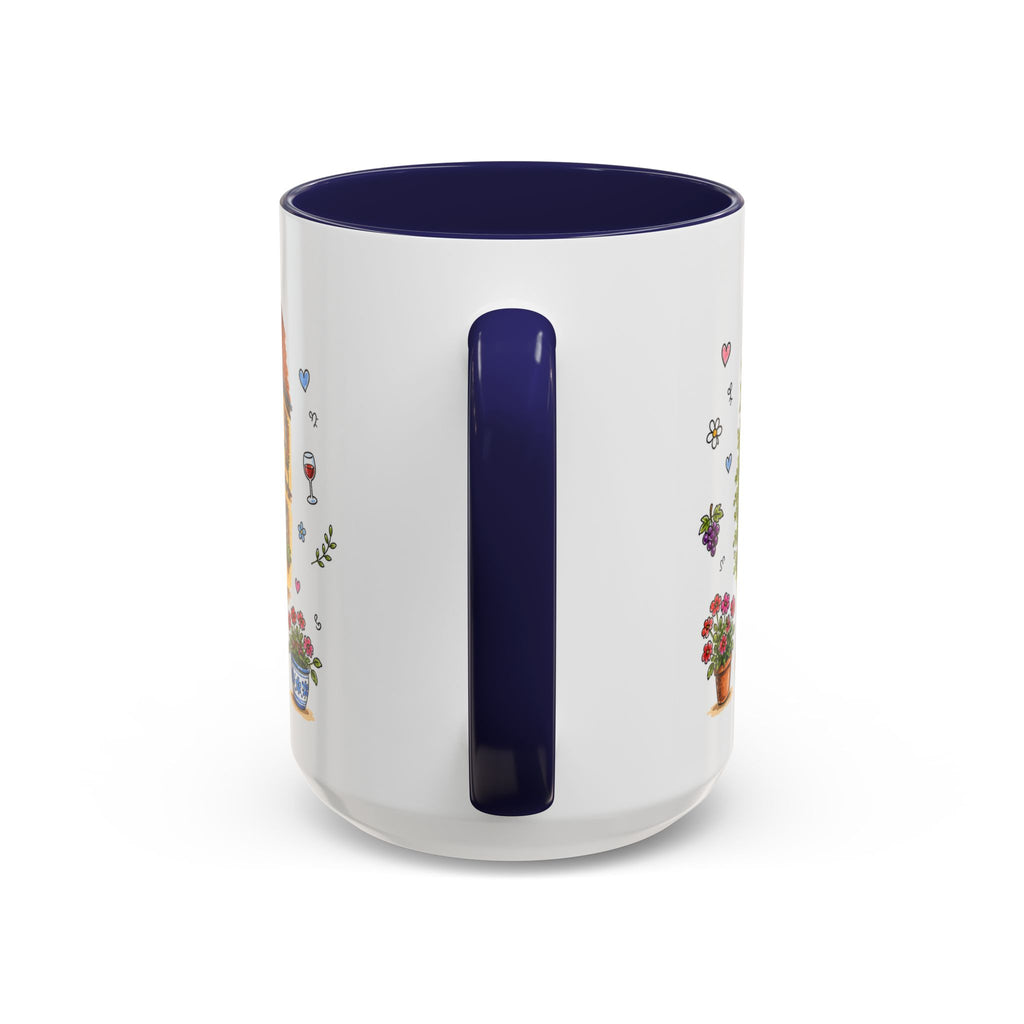 Colmar Illustrated Travel Mug | France Souvenir Accent Coffee Mug | 11oz 15oz Ceramic Cup