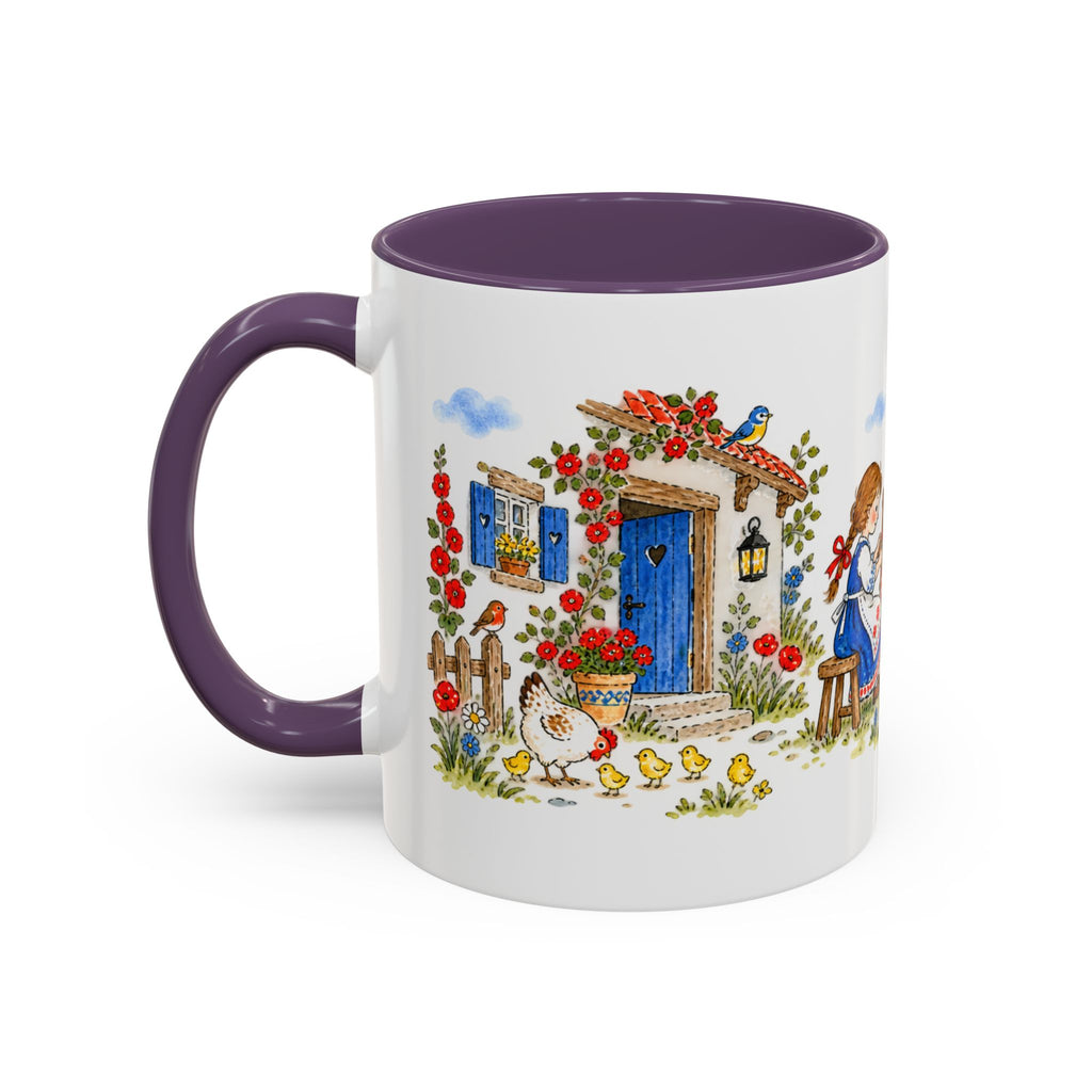 Spindle Shuttle and Needle Mug | Storybook Fairy Tale Accent Coffee Mug | EveryLegend
