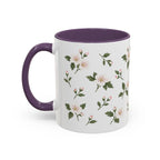 Missouri Hawthorn Mug, State Flower Floral Coffee Cup, 11oz Botanical Gift