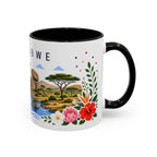 Zimbabwe Coffee Mug | Travel Souvenir Accent Mug | Place Gift Ceramic Cup 11oz 15oz