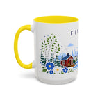 Finland Coffee Mug | Travel Souvenir Accent Mug | Place Gift Ceramic Cup 11oz 15oz