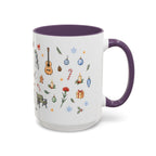 Madrid Christmas Mug | Watercolor City Souvenir, Travel Memories, Ceramic Coffee Cup