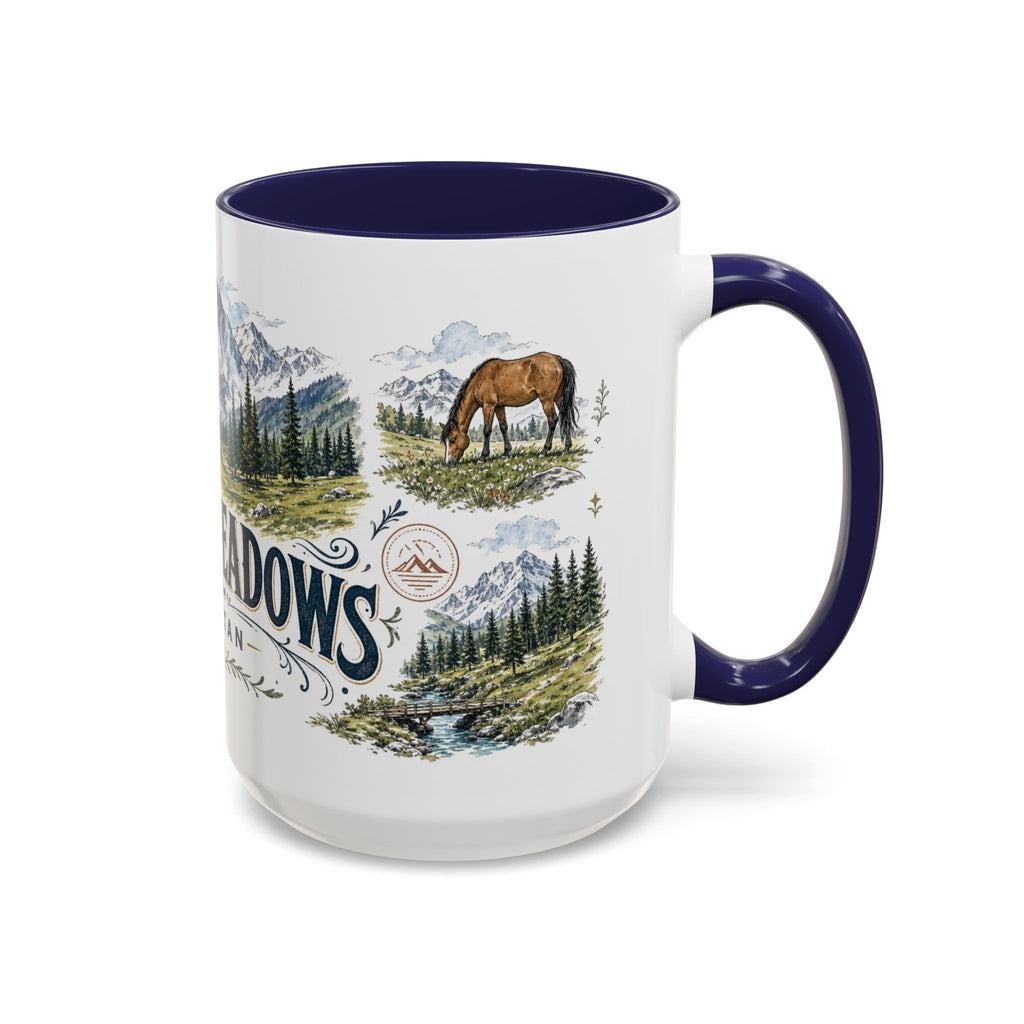Fairy Meadows Mug, Pakistan Travel Souvenir, Bucket List Gift, Accent Ceramic Coffee Mug 11oz 15oz