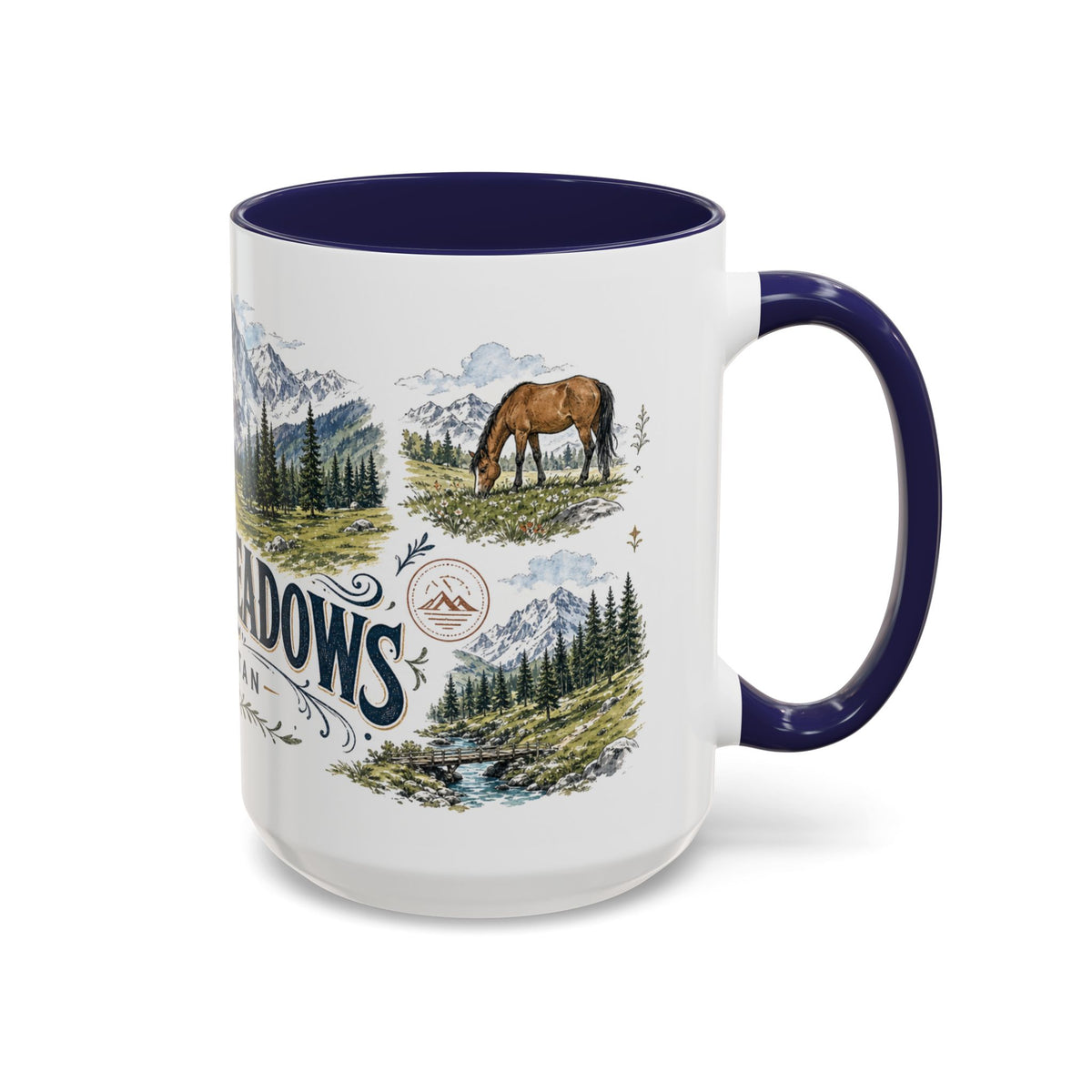Fairy Meadows Mug, Pakistan Travel Souvenir, Bucket List Gift, Accent Ceramic Coffee Mug 11oz 15oz