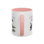 Chicago Coffee Mug | Illinois Souvenir City Gift | Accent Color Ceramic 11oz 15oz